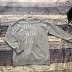 Forever 21 Gray Crewneck Sweater